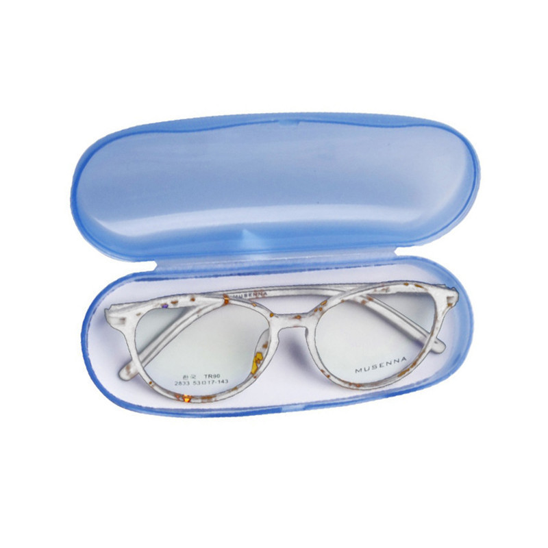 Clear Transparent Shell Eye Glasses Sunglasses Protector Hard Case Box Portable Plastic Eyeglasses Case