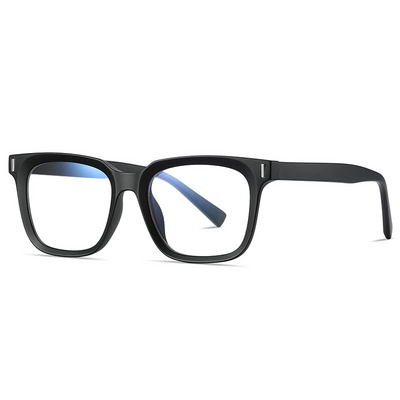 Designer Plastic Eyeglasses Progressive Unisexsquare Eyeglasses Frames Blue Light Blocking Glasses