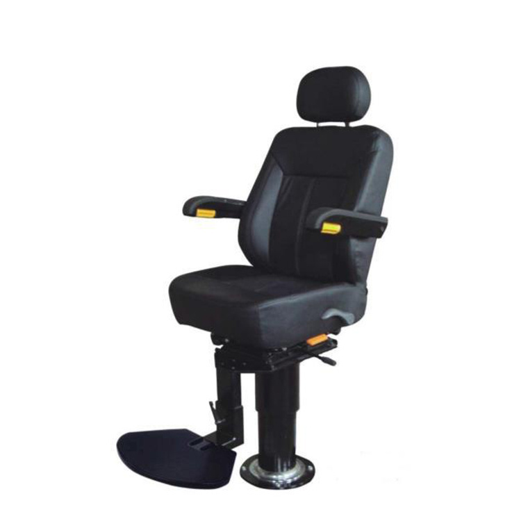 001 pneumatic lifting luxury ship driver chair fixed adjustable pontoon marine boat pilot captain seat