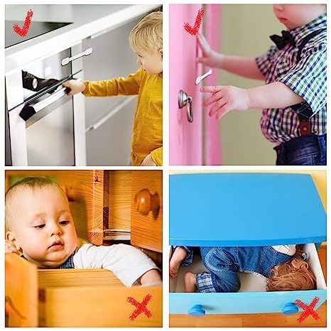 Protection Children Home Drawer Cabinet Door Refrigerator Anti-pinch Lock Baby Safety Lock