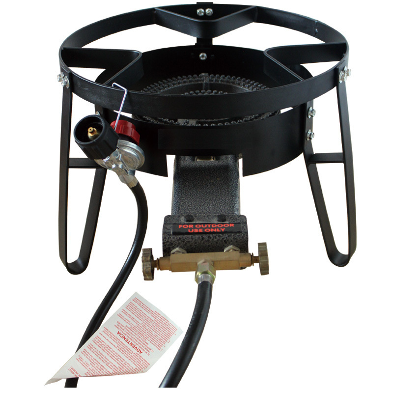 High Pressure Propane Gas Cooker Portable Cast Iron Burner Stove Modern For Outdoor Cook Burners