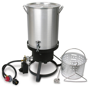 Stainless steel 304 Conical Fermentor 30L-105L Tank Fermenter with Chiller for home brewing Beer fermentation tank