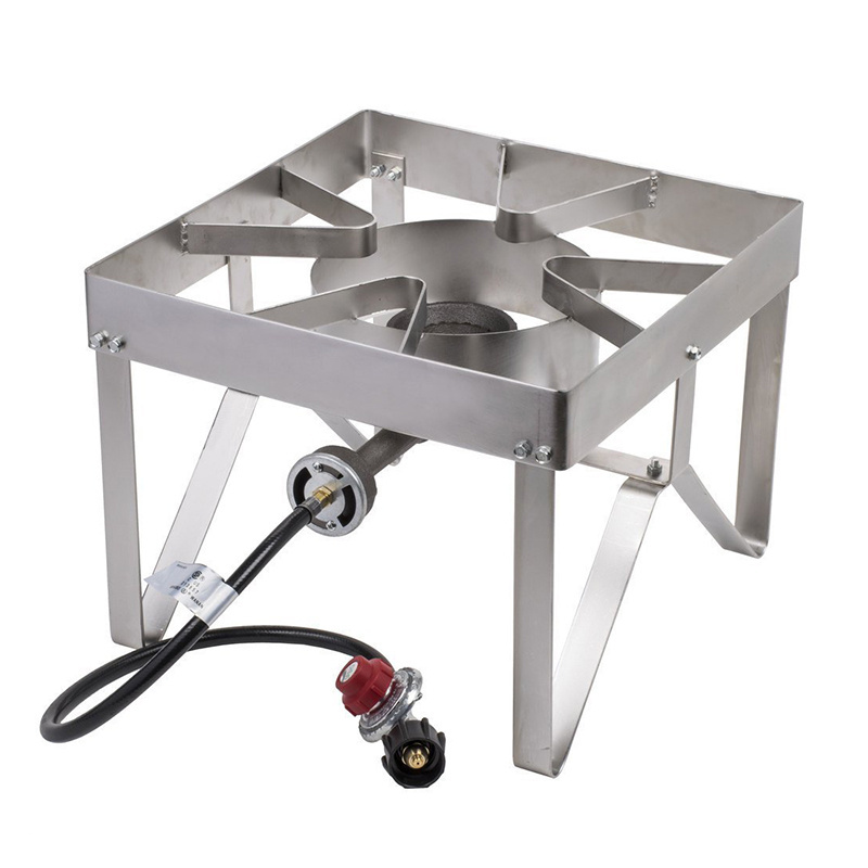 Full Stainless Steel Outdoor Wood Stone Pizza Oven For Garden