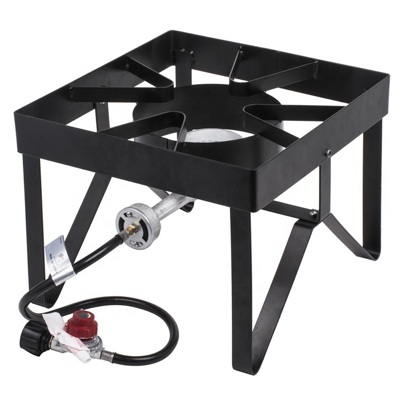 High Pressure Propane Gas Cooker Portable Cast Iron Burner Stove Modern For Outdoor Cook Burners