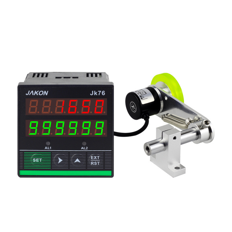 LCD display intelligent high speed Digital Counter Length Meter with total and Batch Count 6 Digital Length Meter Counter