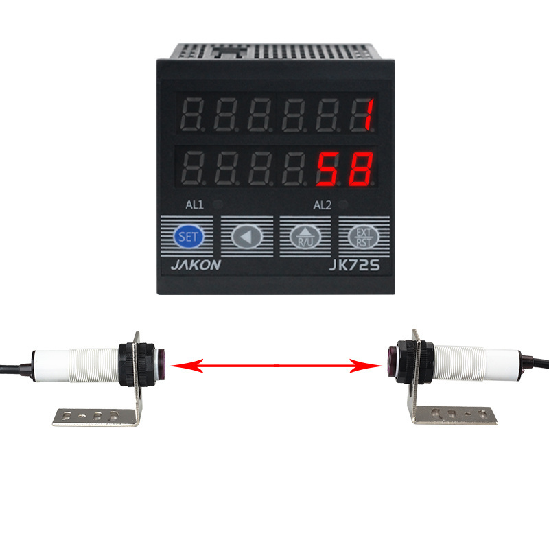 Infrared counter electronic digital display industrial counter automatic induction assembly line conveyor belt smart counter