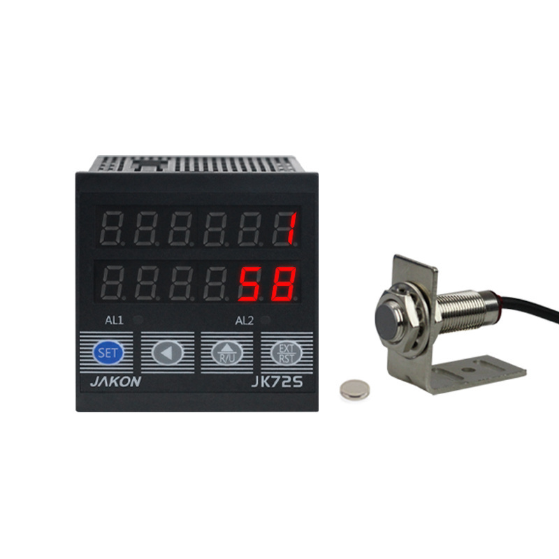 Electronic digital display intelligent industrial counter lap counter cumulative magnetic induction with power-off memory