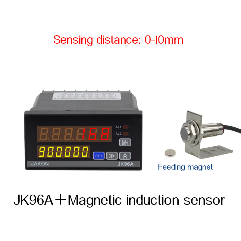 JAKON Electronic digital display automatic induction industrial counter magnetic induction punch counter