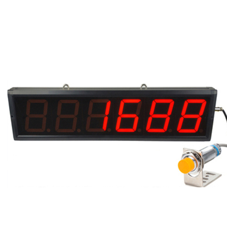 4-digit large screen counter Laser beam probe Digital Counting Machine Textile Counter