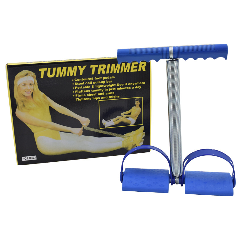 Home Gym Equipment Best Quality Pedal Resistance Band Tummy Trimmer Spring Resistance Exerciser