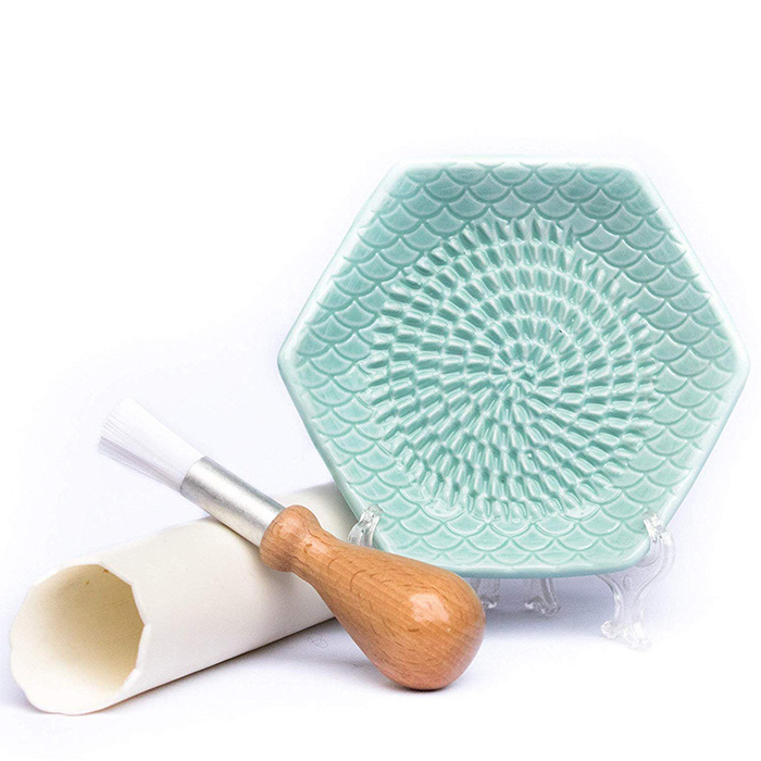 Custom Handmade Kitchen Vegetable Tools Ceramic Garlic Ginger Grater