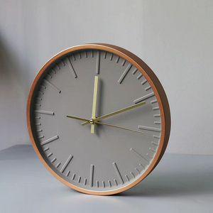 High Quality Modern Cement Wall Clock Indoor Clock Home Decor Concrete Clock For Wall