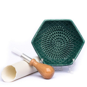 Custom Handmade Kitchen Vegetable Tools Ceramic Garlic Ginger Grater