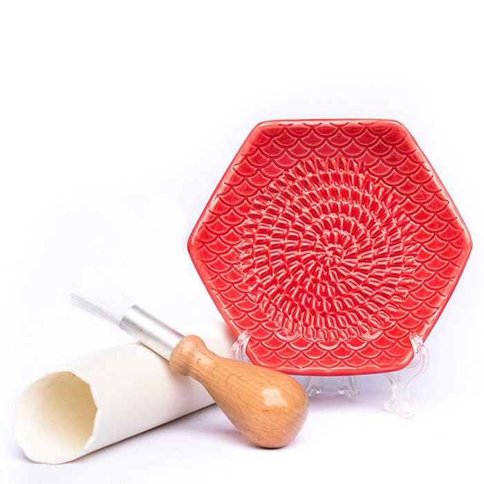 Custom Handmade Kitchen Vegetable Tools Ceramic Garlic Ginger Grater