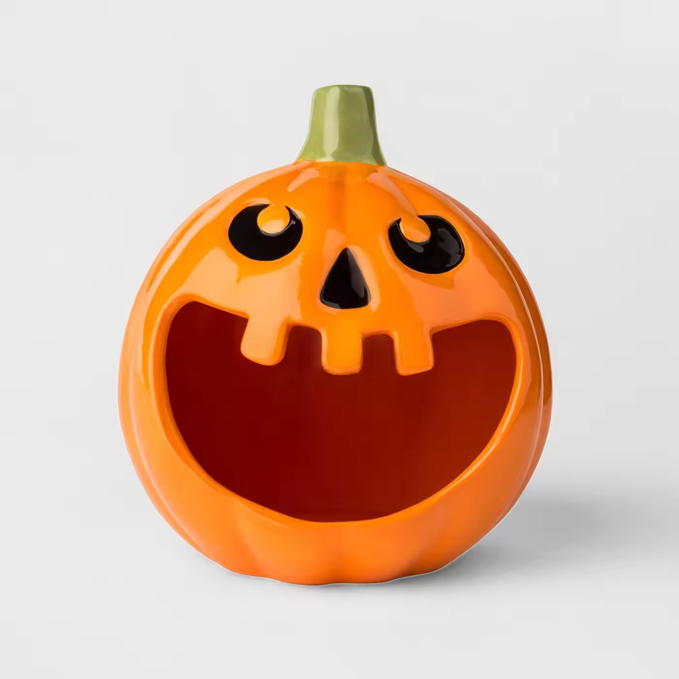 Ceramic Candle Jar Halloween Decoration Pumpkin Candle Container Ceramic Oil Burner Wax Melt Warmer Lantern For Halloween Party