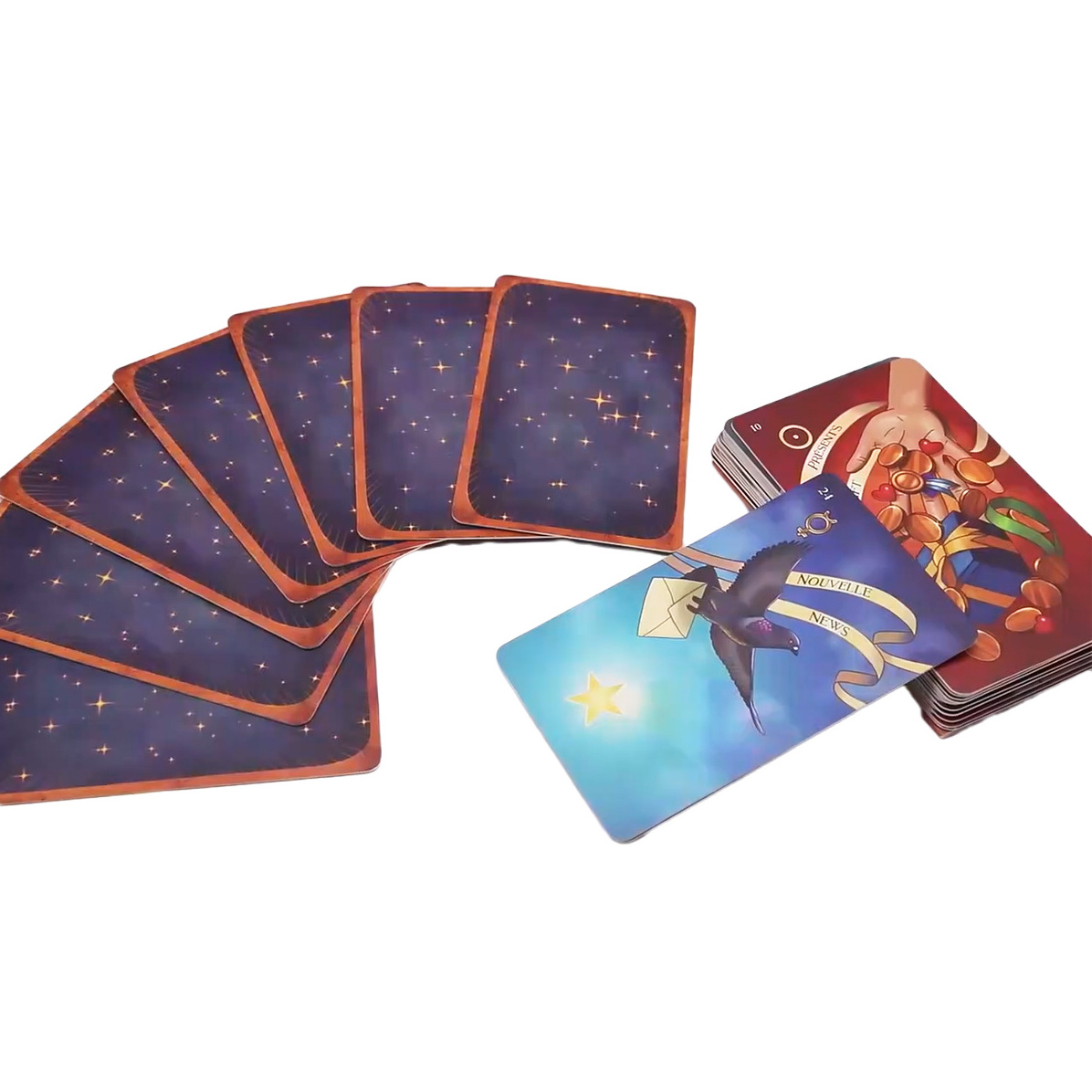 Custom Printed Paper Angel Oracle Oracl Tarrot Tarot Cards Deck Cartas De Tarot Tarocchi Tarot Charm Oracle Card