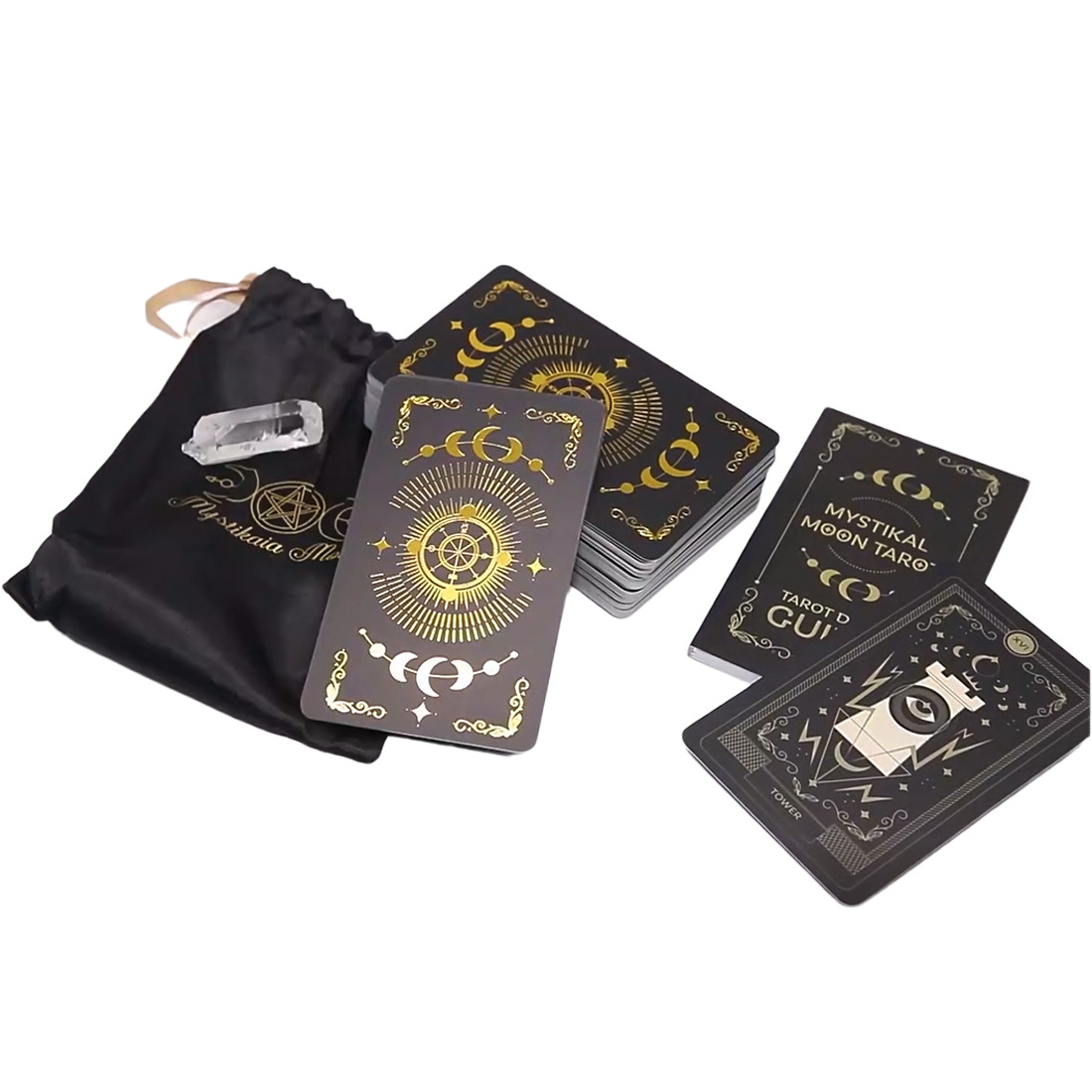 China supplies witchcraft playing cards affirmation cards game custom tarot oracle printing original tarot cards deck