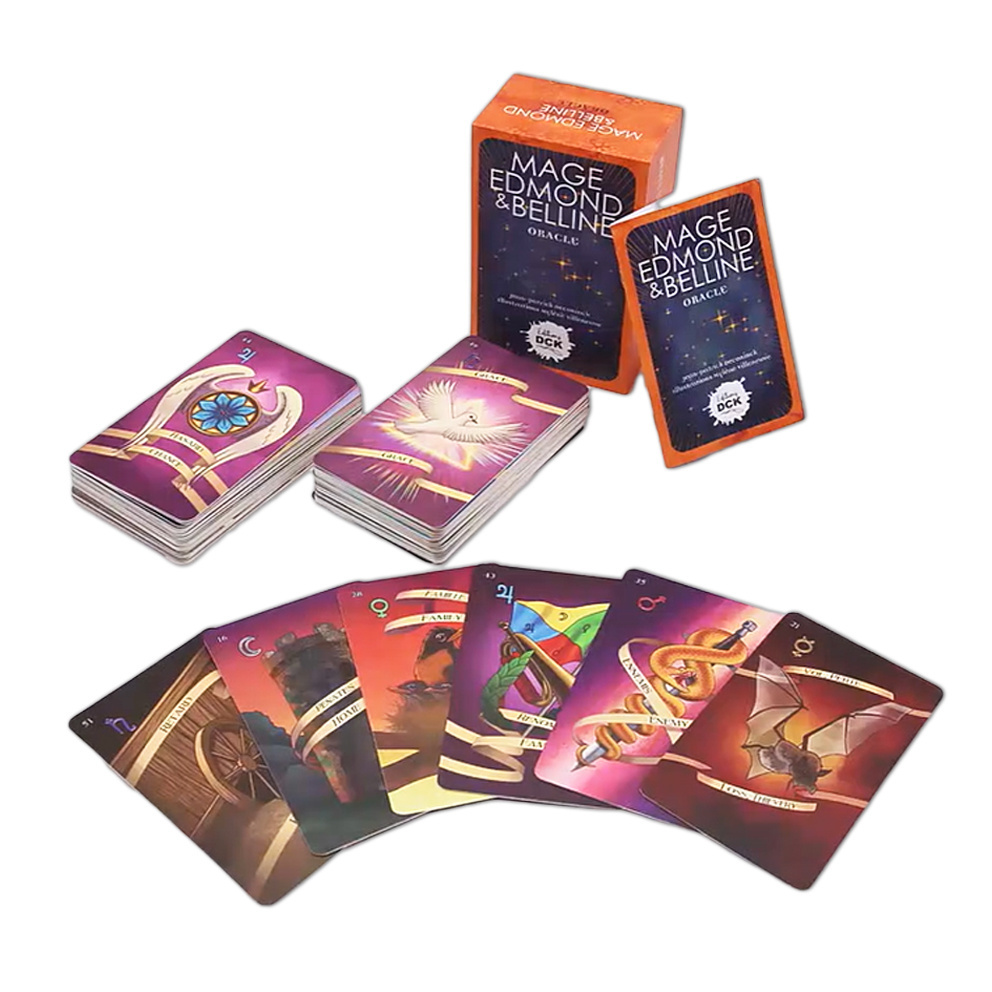 Party Board Game Paper Playing Cards Egipcio Mini English 78 Tarot Card Deck The Rider Tarot Oracle with E Guidebook