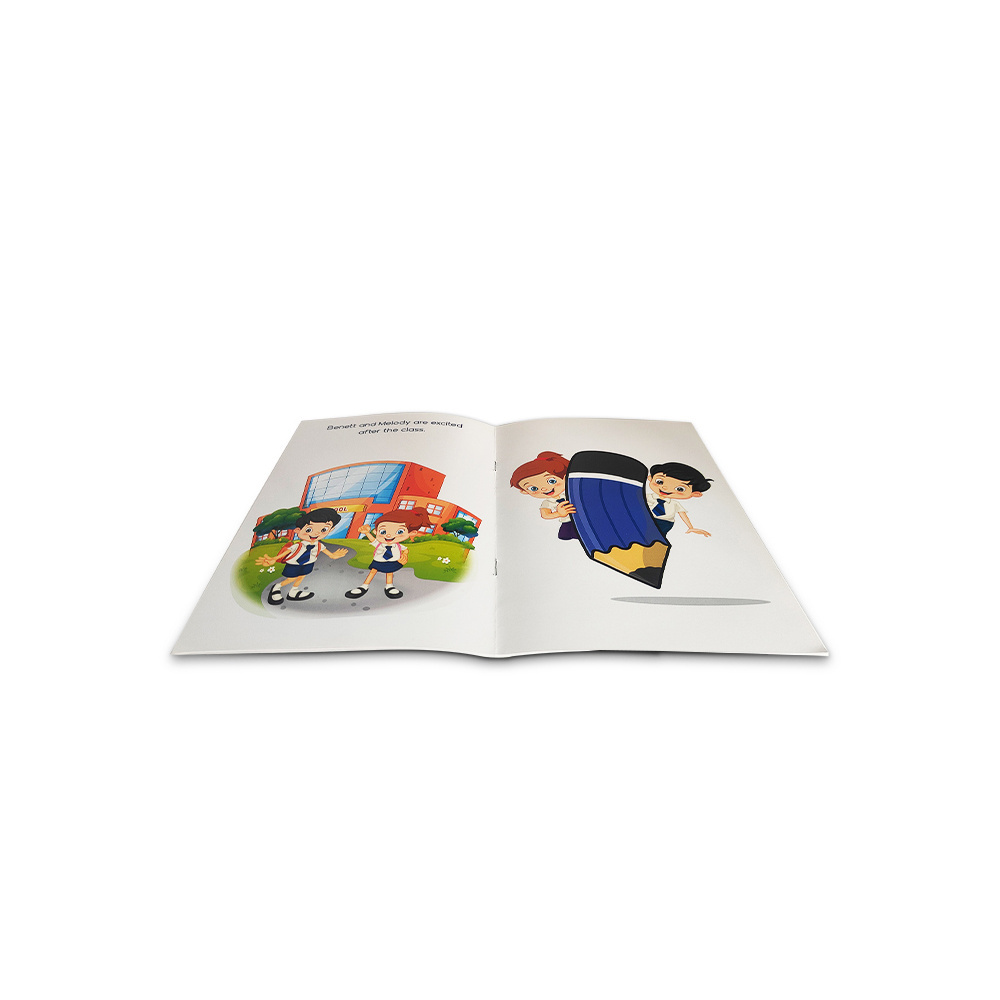 Customized Novels Story Comics Cartoons Book Printing Custom Children Learning Education Kids Hardcover Book Printing Books