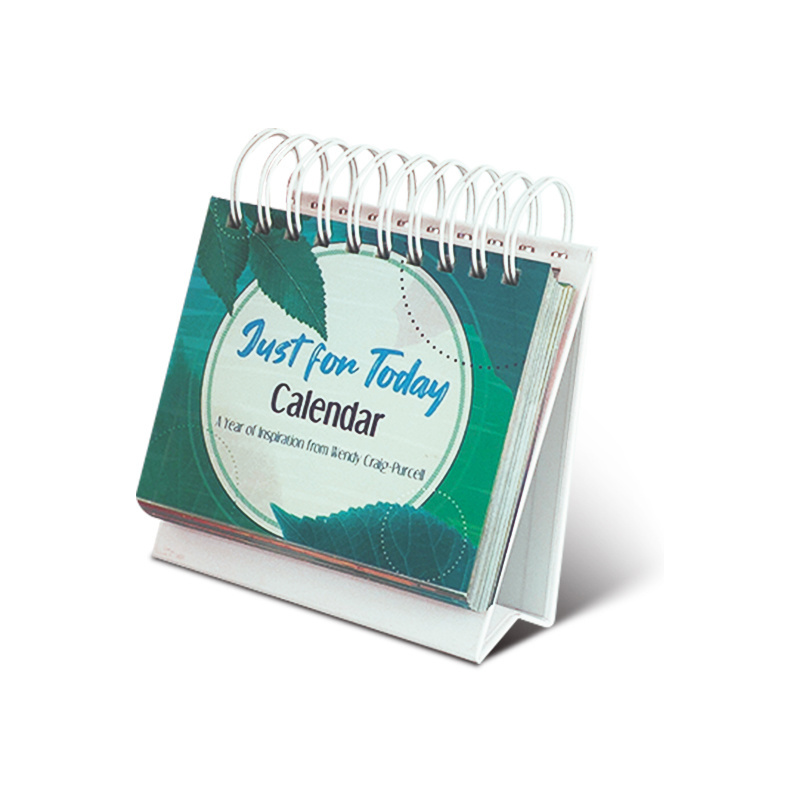 Calendar printing services Custom 365 day daily Motivational Inspirational Desk Calendar spiral binding Office Calendar