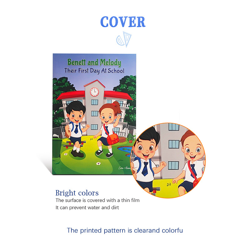 Customized Novels Story Comics Cartoons Book Printing Custom Children Learning Education Kids Hardcover Book Printing Books