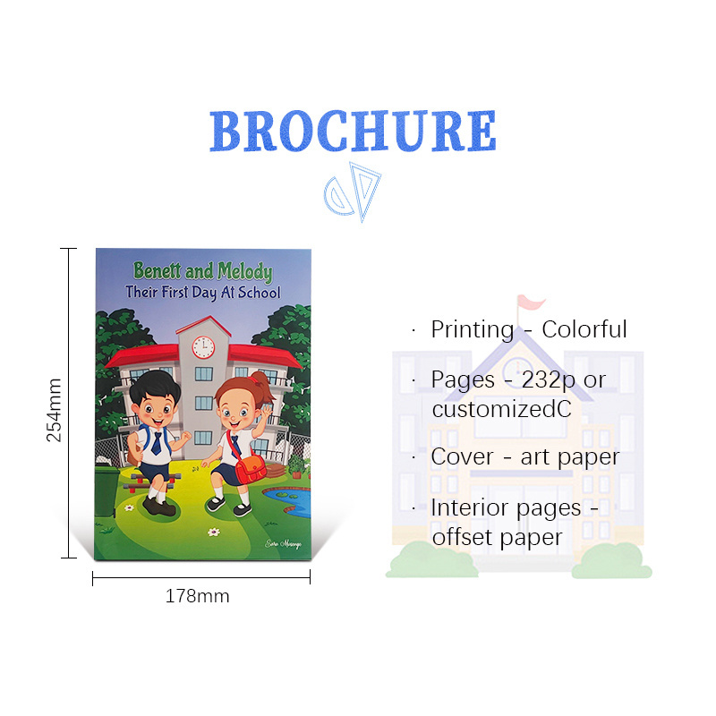 Customized Novels Story Comics Cartoons Book Printing Custom Children Learning Education Kids Hardcover Book Printing Books