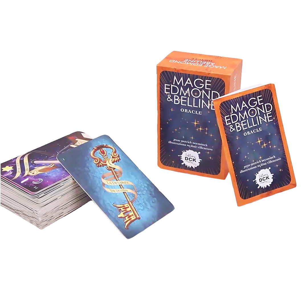 Custom Printed Large Lenormand Card Deck Samples Magic Printing Tarot And Oracle Card Decks Oracle Card