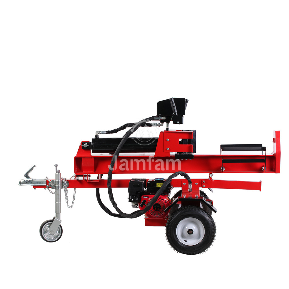 JAMFAM  22ton Gasoline Engine Hydraulic Super Split Wood Log Splitter For Sale With Factory Price