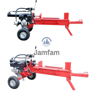 12T Gasoline Machine Kinetic 12 Ton Fire Processor Electric Valve Petrol Hydraulic Wood Pneumatic Log Splitter