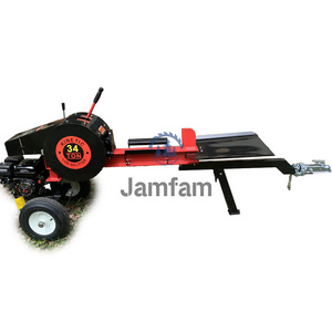 Jamfam Log Wedge Splitter 34 ton Kinetic Electric Log Splitter Flowtron Wood General Manual Electrical Firewood Processor