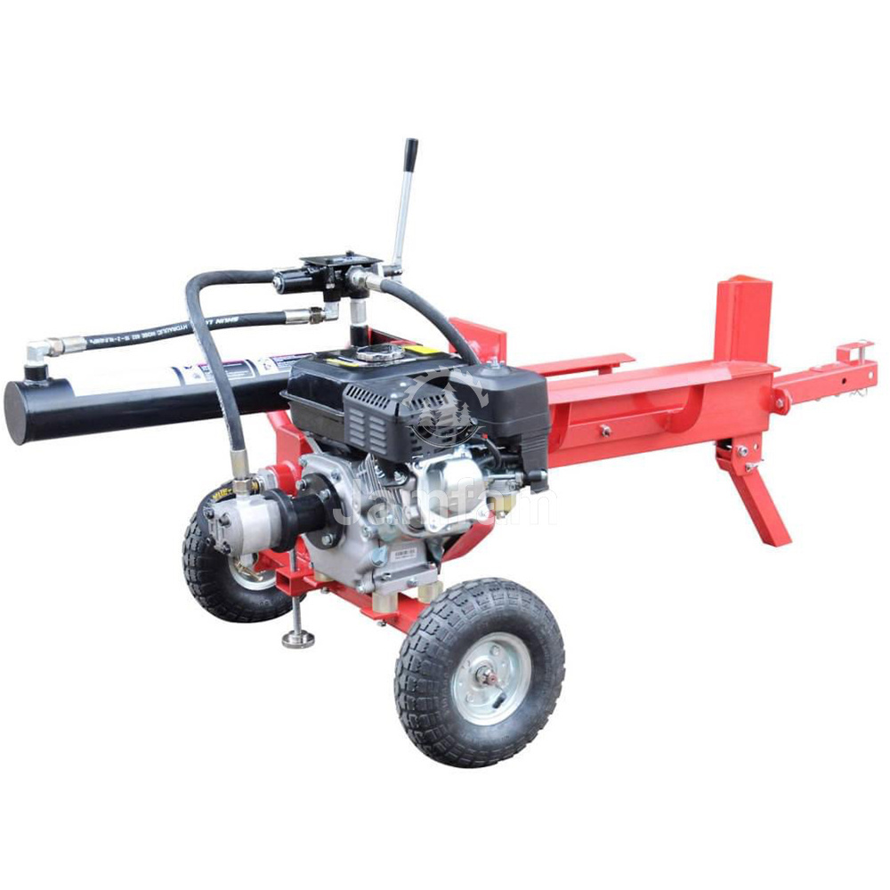 12T Gasoline Machine Kinetic 12 Ton Fire Processor Electric Valve Petrol Hydraulic Wood Pneumatic Log Splitter