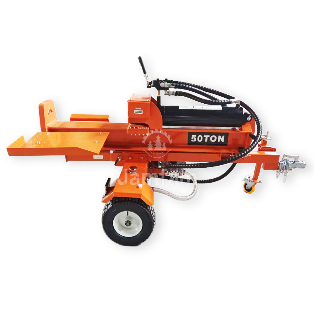 Splitter Gasoline Engine Powerful Petrol Hydraulic Wood 50 Ton 40TON Log Splitter Pump Provided Small Engine Wood Splitting 350