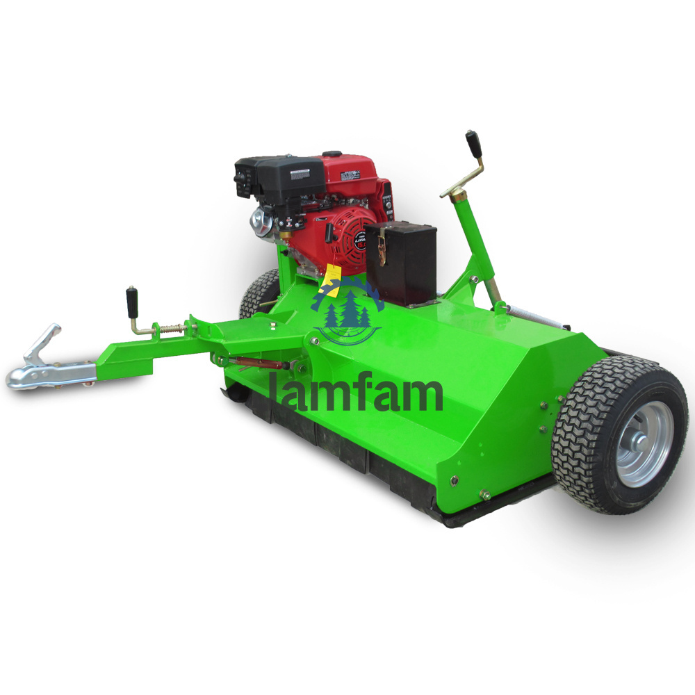 Jamfam Agricultural Machinery Grass Cutting Machine Quad Flail Atv Lawn Mower Ce Atv Front Mower