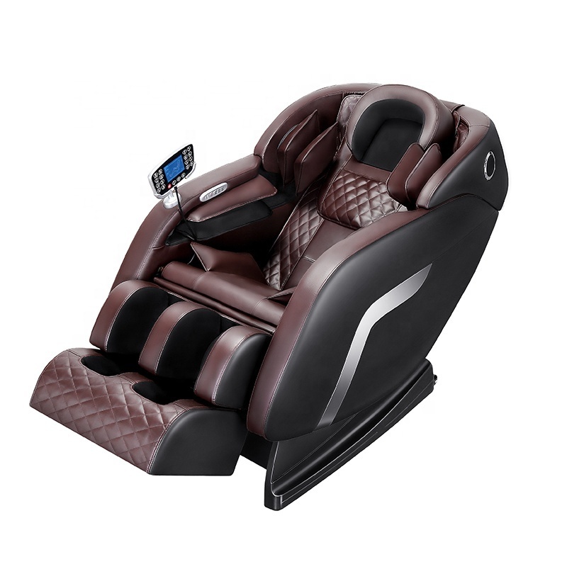 Professional Massage Best Grey Zero Gravity Human Touch Stretch 4D Track Latest Electronic Massage Chair Body Massager