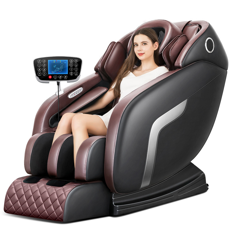 JAMOOZ Professional Massage Best Grey Zero Gravity Human Touch Stretch 4D Track Latest Electronic Massage Chair Body Massager