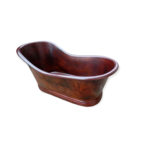 Design Vintage look Handmade Freestyle standing pure copper hammered surface bathtubs copper bath for hotel and home