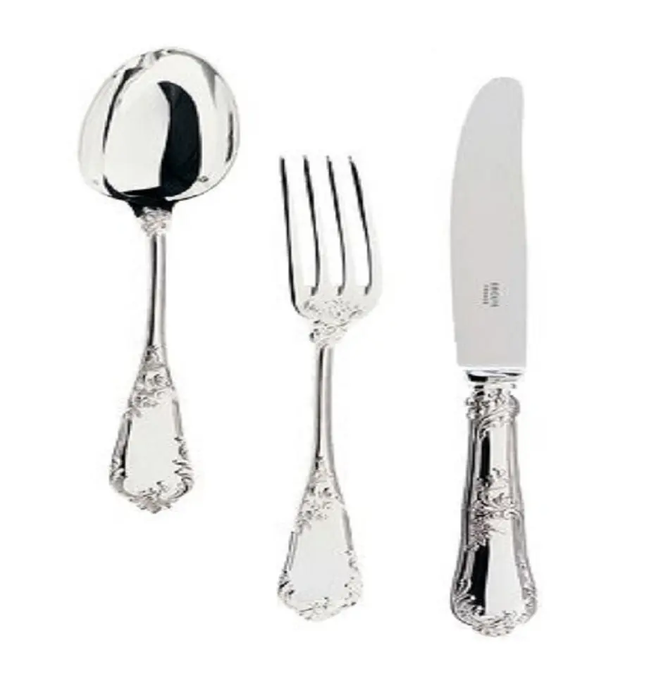 Cutlery set for wedding business gift flatware Sets Clear Acrylic Handle Stainless Steel Mirror Polished Cutlery Set from India