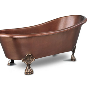 Handmade hammered wholesale Custom Luxury Bath Tub Fresstanding Pure Copper Bathtubs For Adult from Indian Exporter