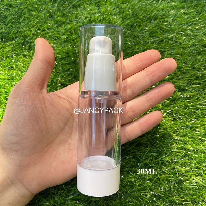 15/30/50/80/100ml Vacuum Spray Lotion Bottle Travel Cosmetic Container Lotion Pump Bottle Facial Cream Airless Bottle Skin Care