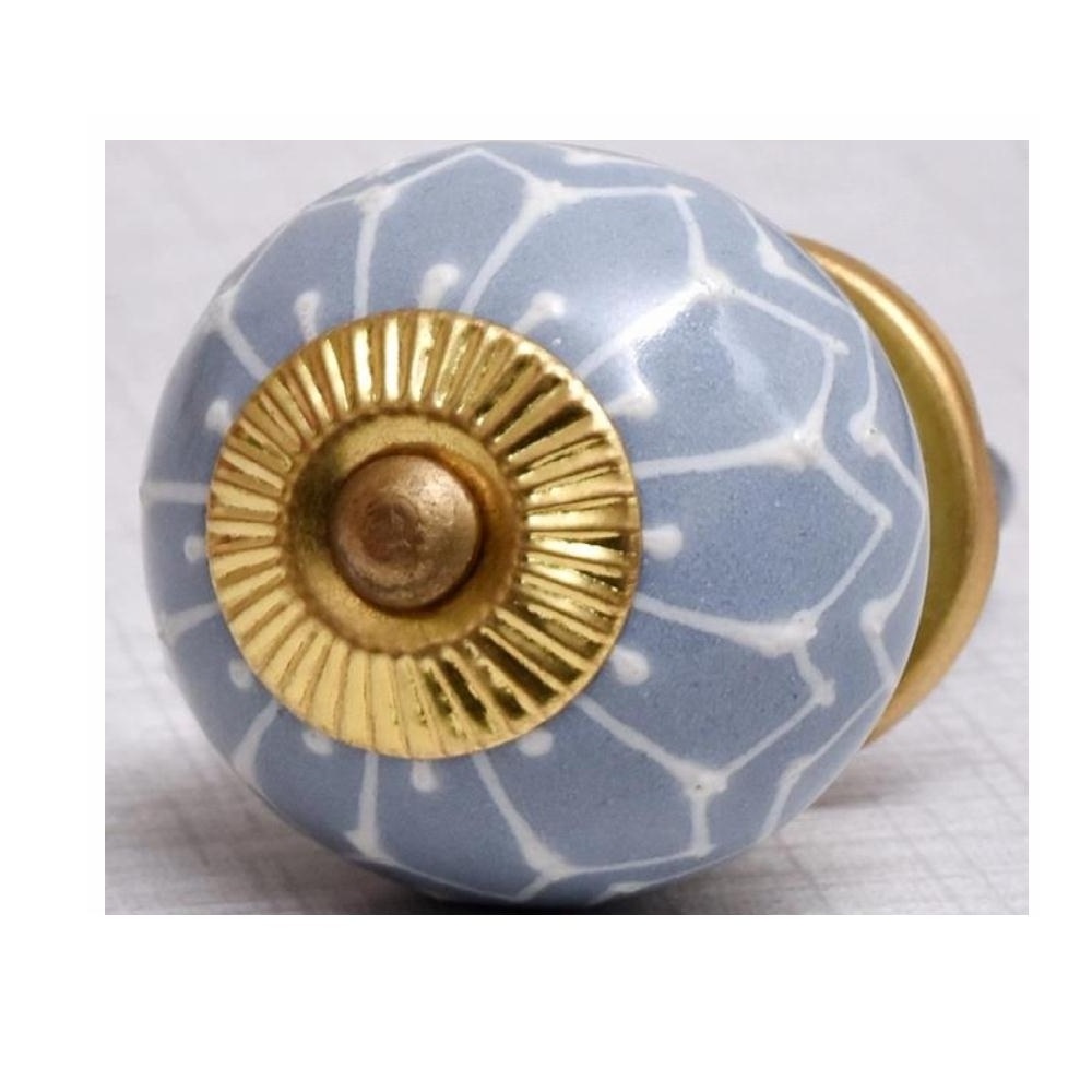 Unique Design Ceramic Knobs Handle Cabinet Pulls for Cupboard Wardrobe Closet Kitchen Dresser Furniture Knobs for Home Decor