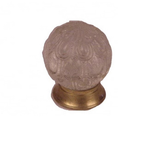 Glass Cabinet  Knob With Brass Base Available in All Colours For Home Kitchen Office Drawer Pulls