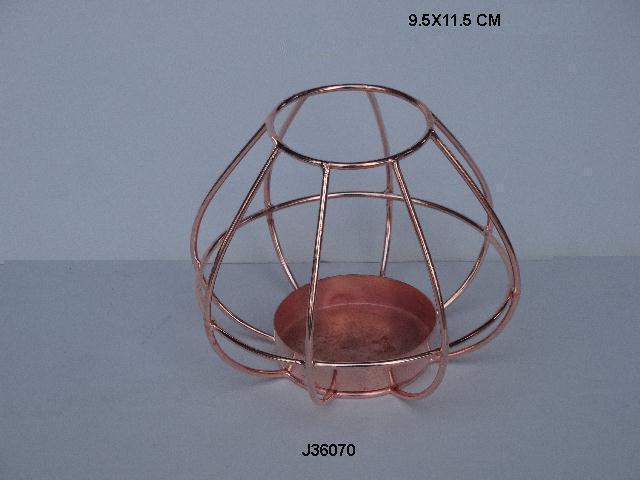 Geometric Candle Holder  Rose Gold Tealight Holders For Table Decor Candle Centre Piece for Shelf Decor Geometric Candle Holder