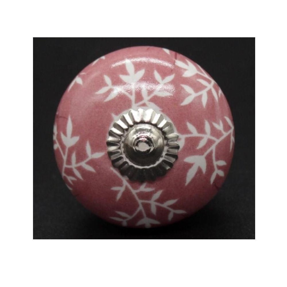 Hand Painted Pink Heart Ceramic Knob Kitchen Drawer Cupboard Handle Cabinet knob Drawer Cabinet Door Handle Furniture Knob