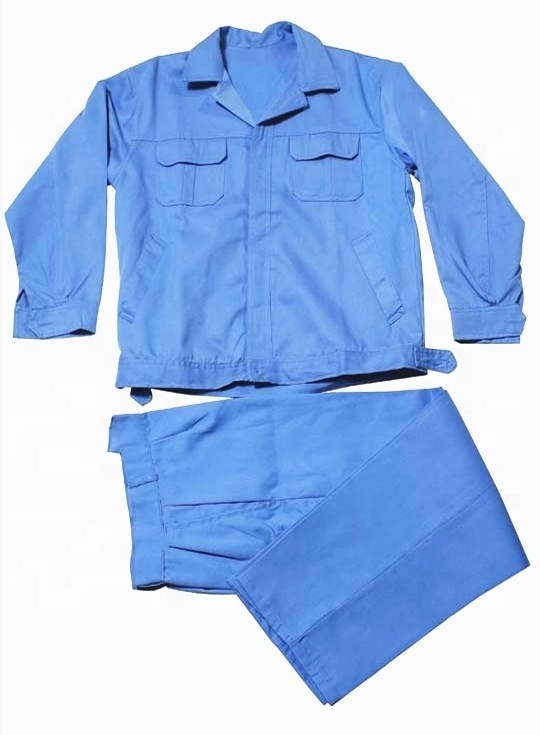 Protective Fireproofing clothing and static dark blue coverall in Guangzhou