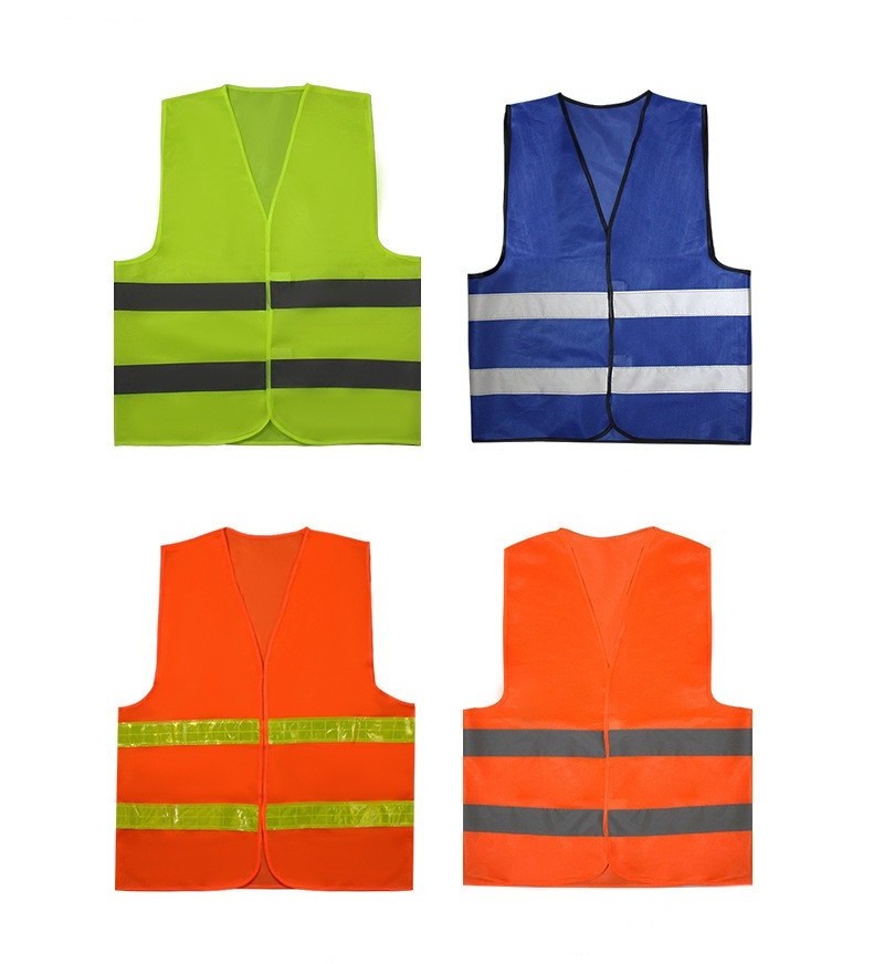 Wholesale Custom logo multi pocket safety Reflective Vest Running Gear