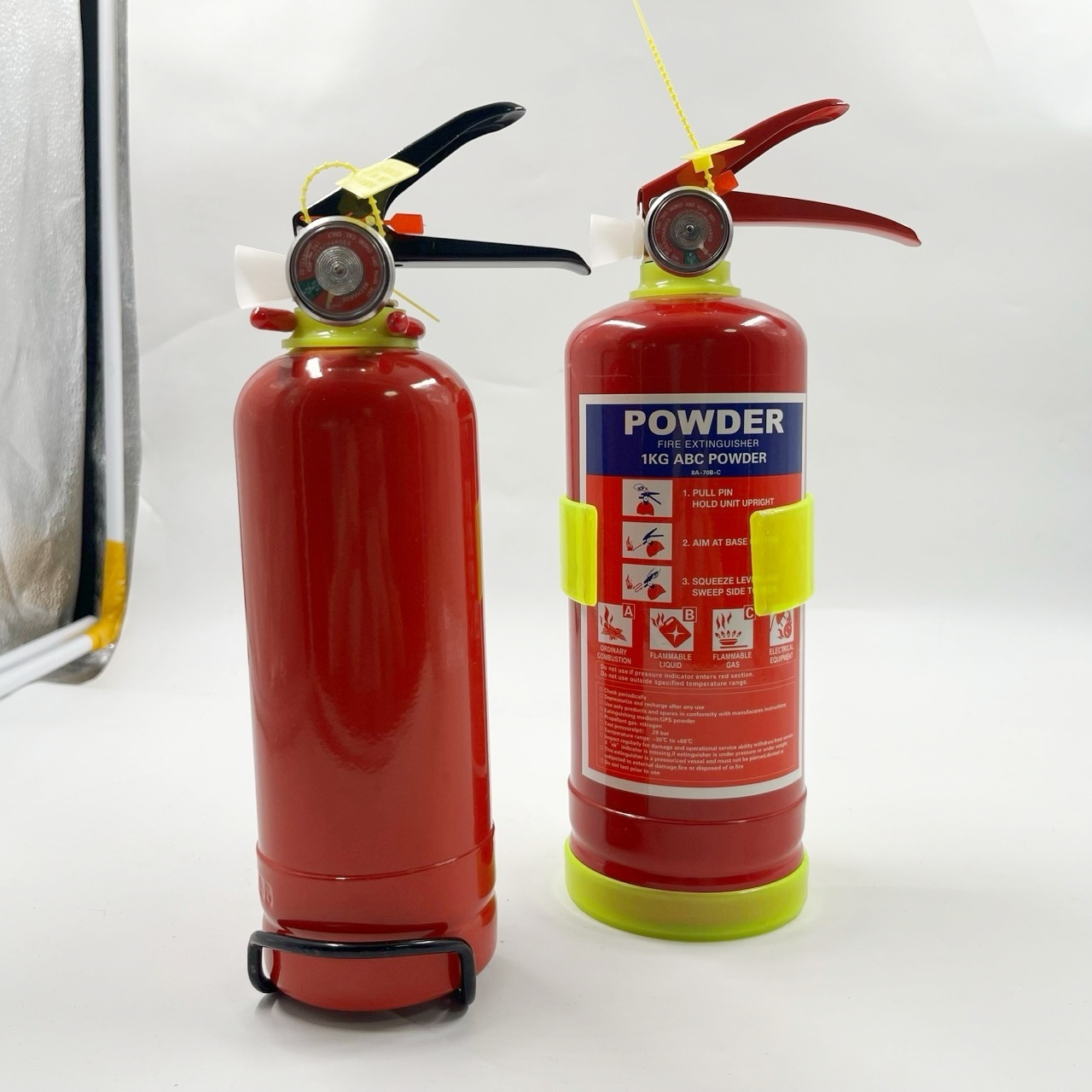 Good Quality Automatic 1kg ABC Dry Powder Fire Extinguisher for Car Use