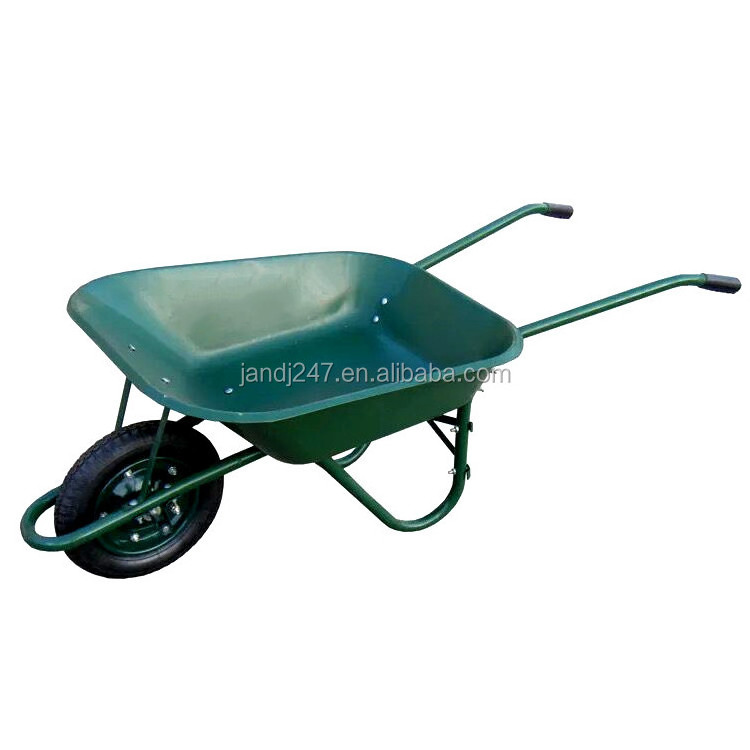 Logo Custom Solo Wheel wheelbarrow 200KG Load Metal wheelbarrow construction Wheel Barrow