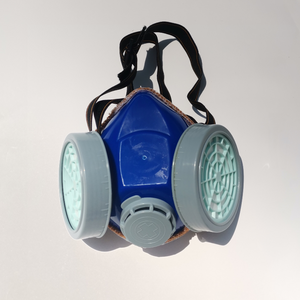 Industry Worker Safety Respirator Double Cartridge With Protective Filter