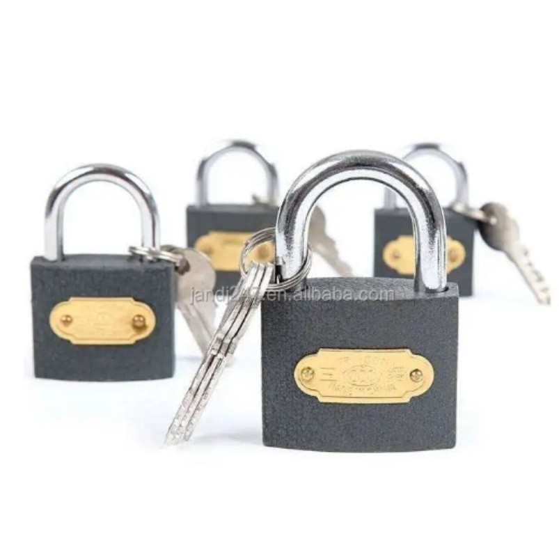 Plastic Covered Keyed Alike Corrosion Resistant Steel Shackle Padlocks