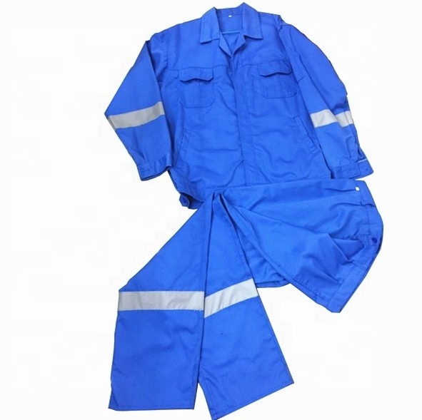 Protective Fireproofing clothing and static dark blue coverall in Guangzhou